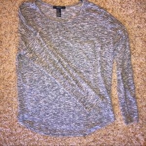 Grey long sleeve shirt